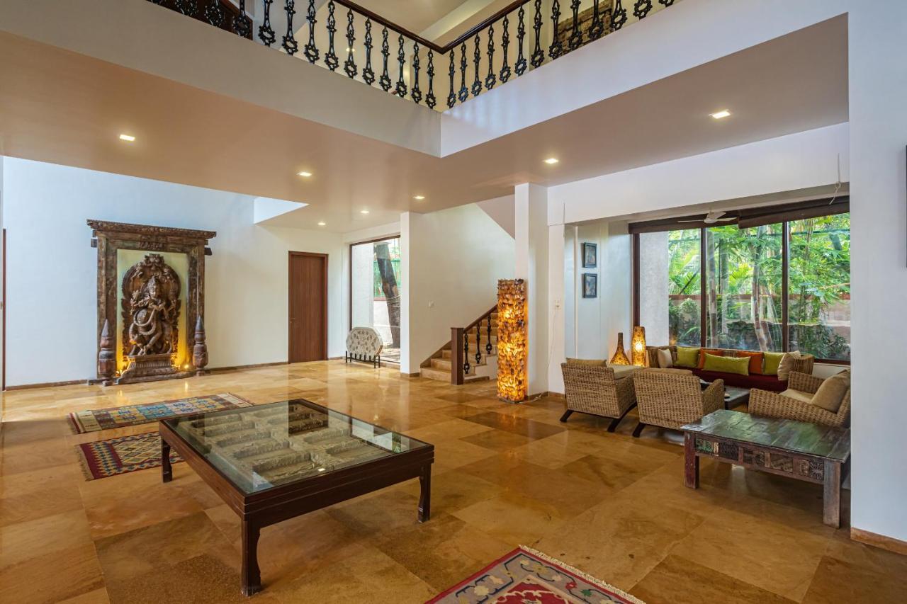 Saffronstays Casa Del Palms, Alibaug - Luxury Pool Villa With Chic Interiors, Alfresco Dining And Island Bar Alibag Luaran gambar