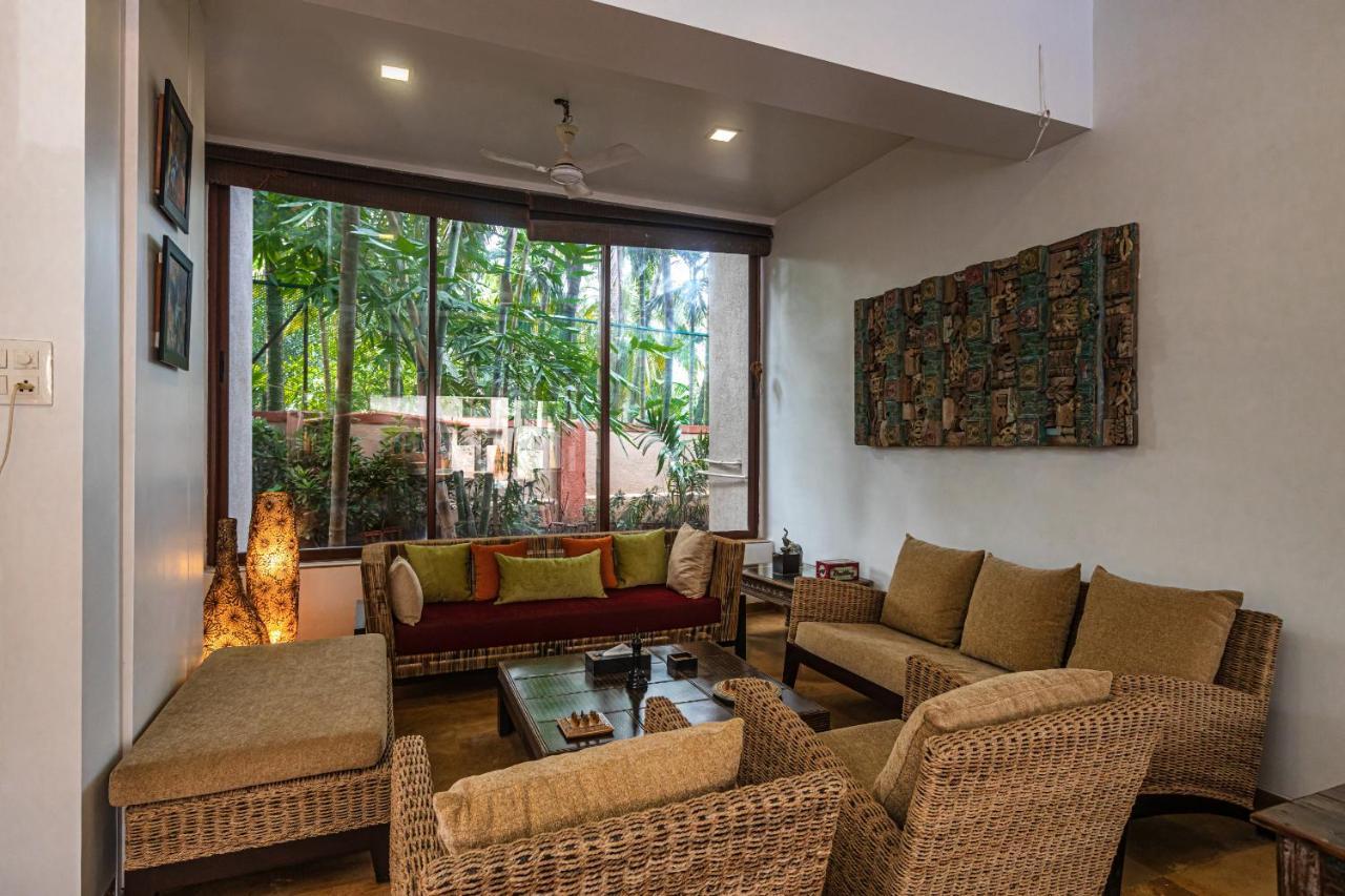 Saffronstays Casa Del Palms, Alibaug - Luxury Pool Villa With Chic Interiors, Alfresco Dining And Island Bar Alibag Luaran gambar